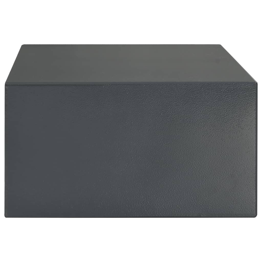 vidaXL Digitální trezor tmavě šedý 42 x 37 x 20 cm