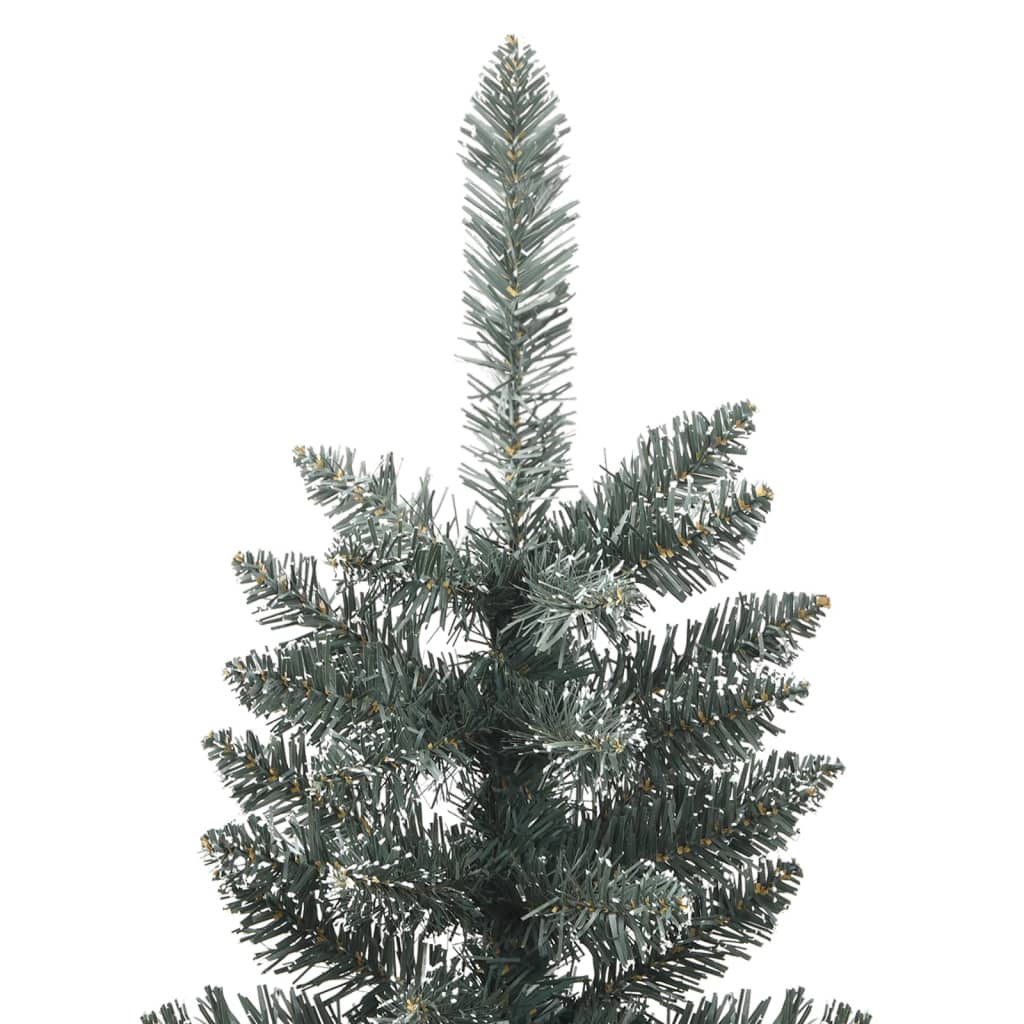 vidaXL Umělý úzký vánoční stromek se stojanem zelený 120 cm PVC