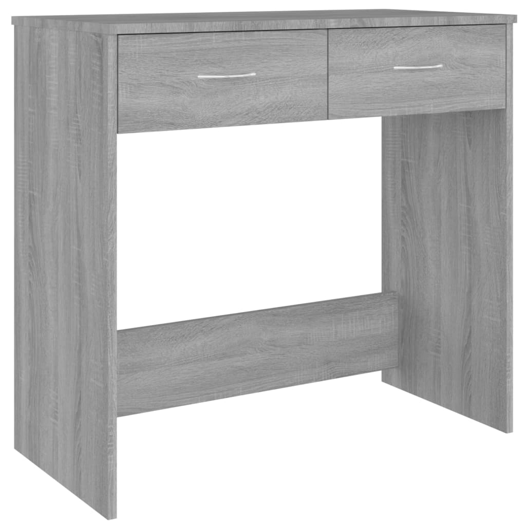 vidaXL Psací stůl šedý sonoma 80 x 40 x 75 cm kompozitní dřevo