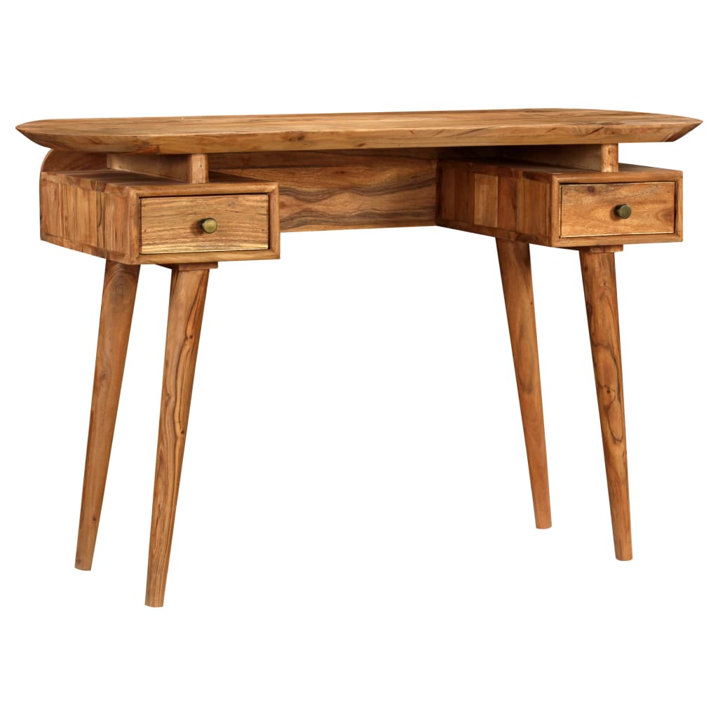 vidaXL Psací stůl z masivního akáciového dřeva 120 x 50 x 77 cm