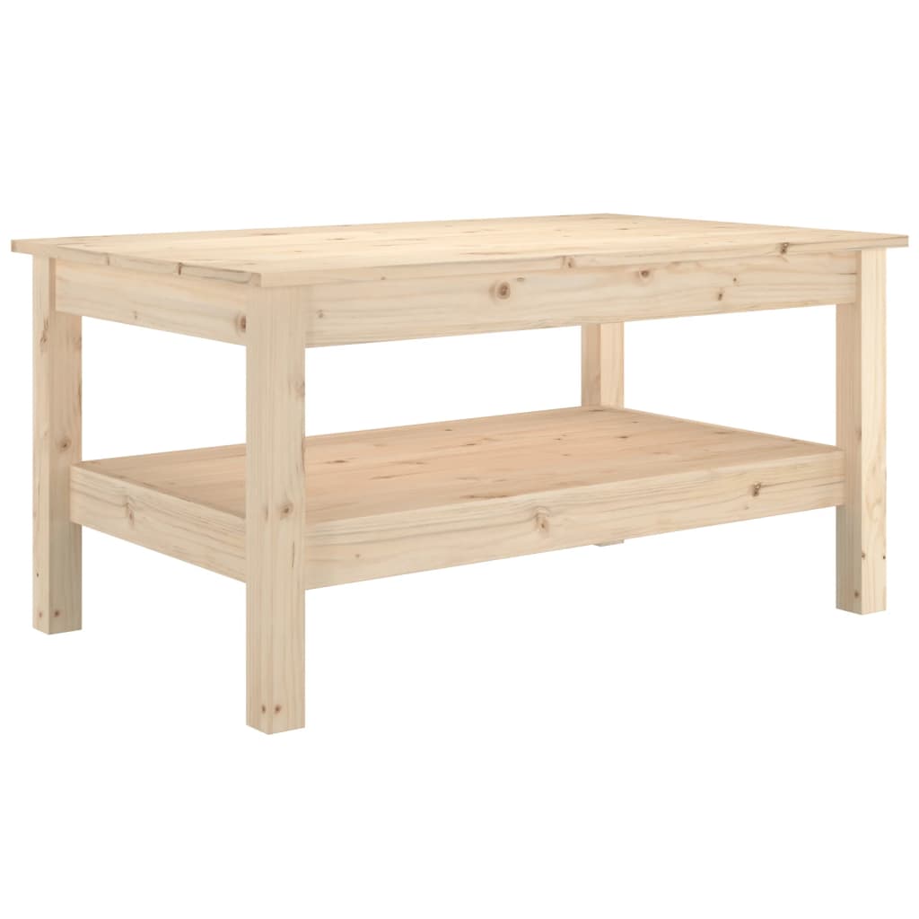 vidaXL Konferenční stolek 80 x 50 x 40 cm masivní borové dřevo
