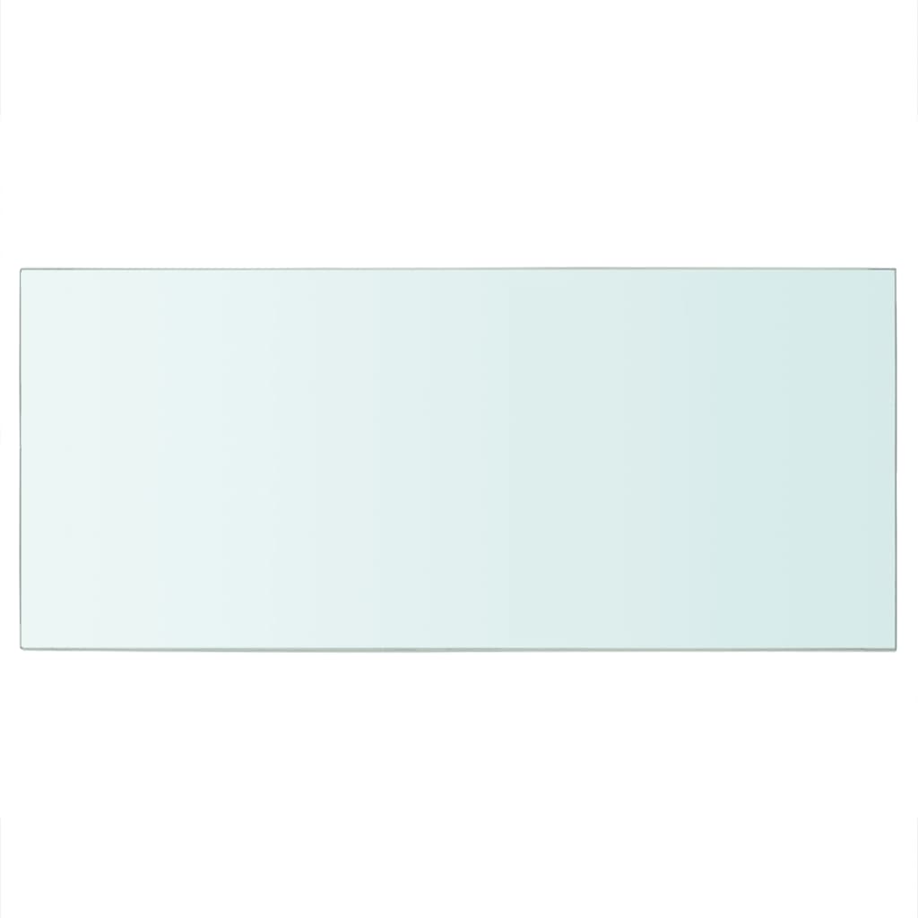 vidaXL Policová deska sklo čiré 50x25 cm