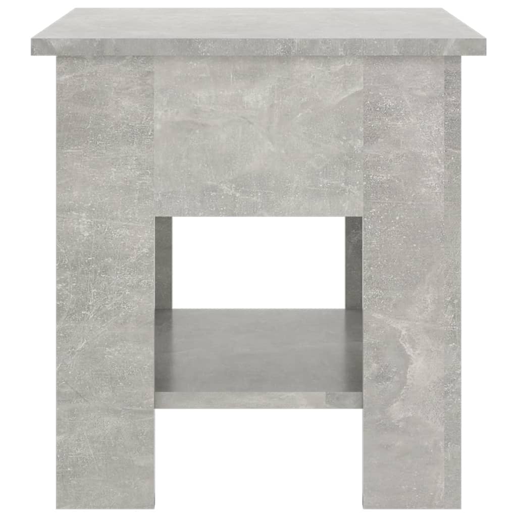 vidaXL Konferenční stolek betonově šedý 40x40x42 cm kompozitní dřevo