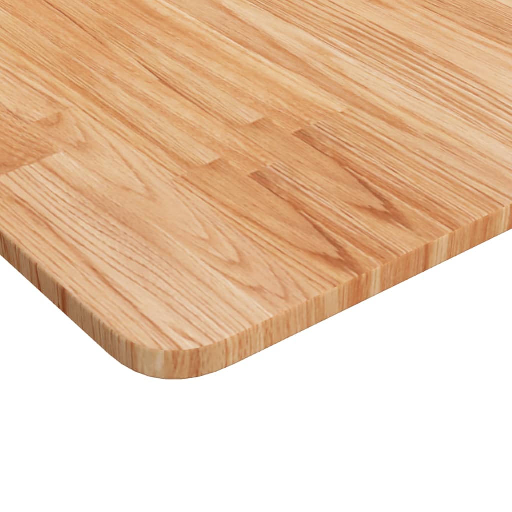 vidaXL Čtvercová stolní deska světle hnědá 60x60x1,5 cm ošetřený dub