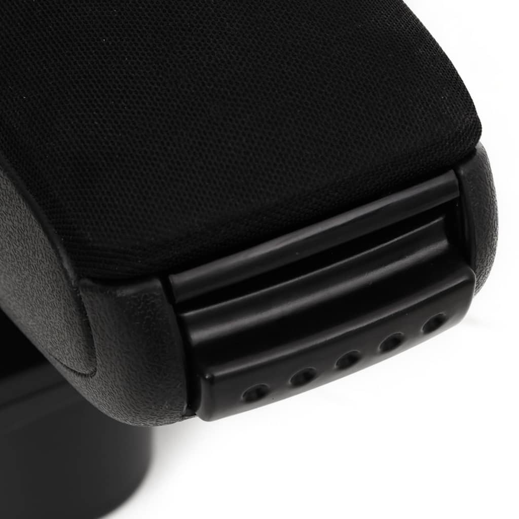 vidaXL Loketní opěrka do auta černá 13 x 36 x (30–46) cm ABS