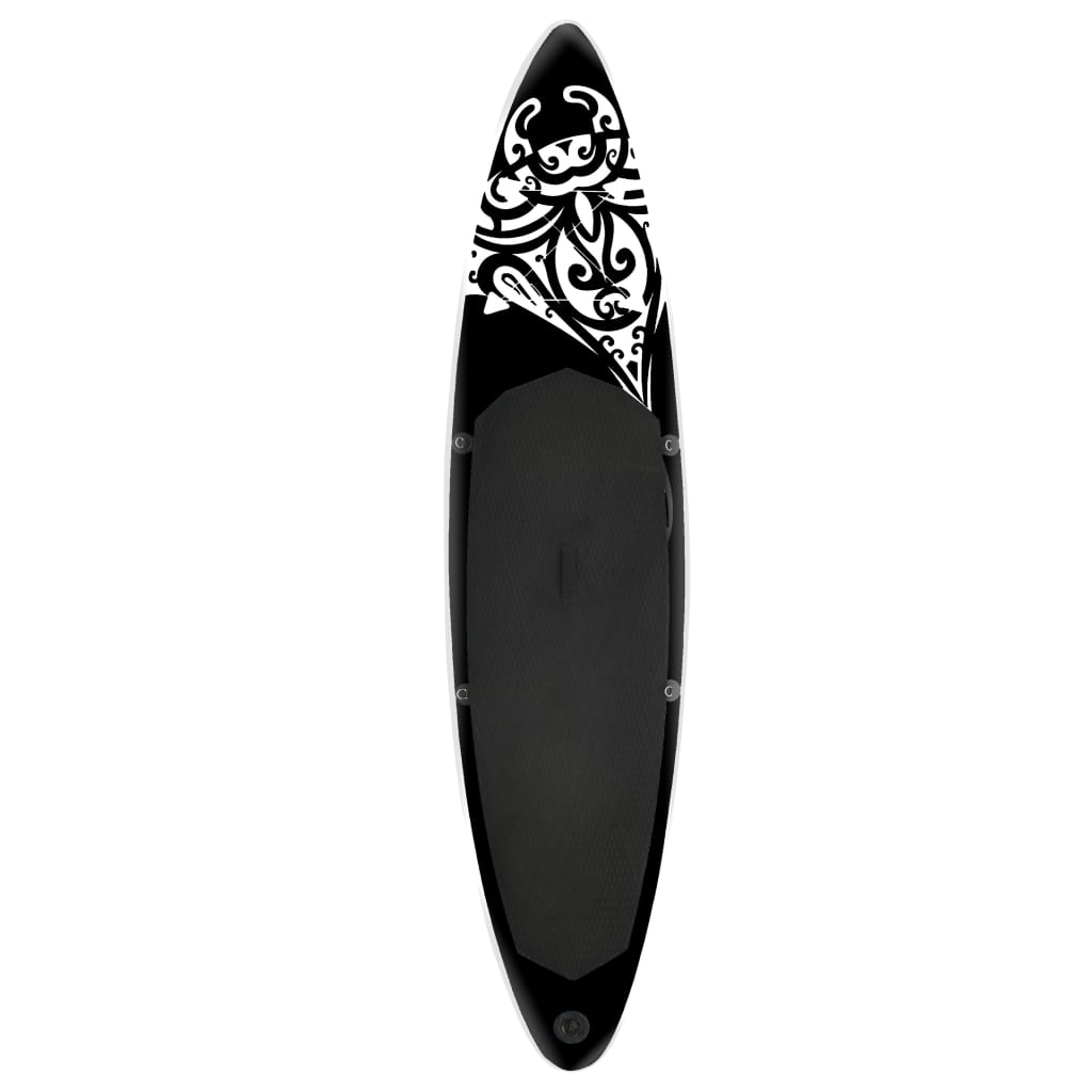vidaXL Nafukovací SUP paddleboard s příslušenstvím 305x76x15 cm černý