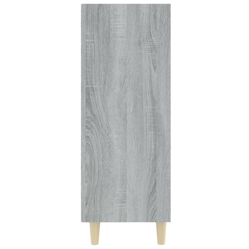 vidaXL Příborník šedý sonoma 69,5 x 32,5 x 90 cm kompozitní dřevo