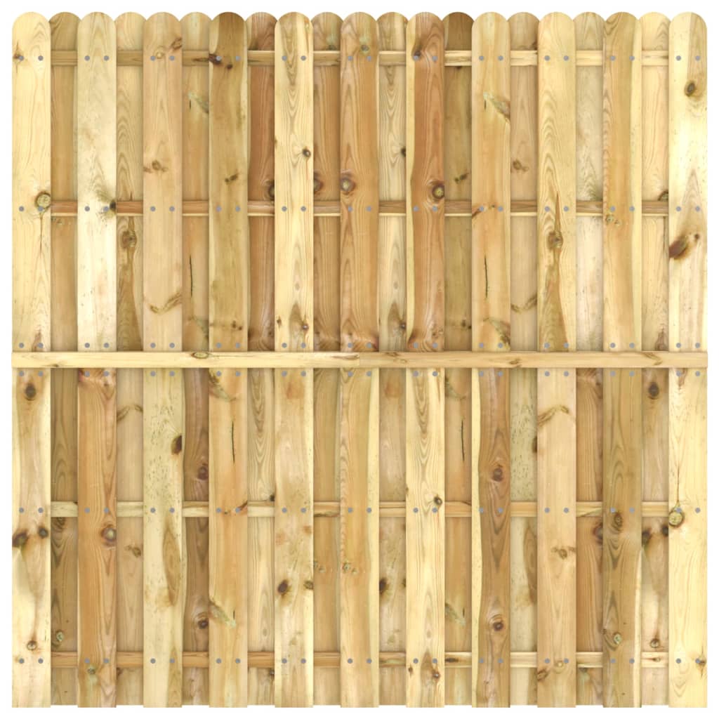 vidaXL Plotový dílec impregnované borové dřevo 180 x 180 cm