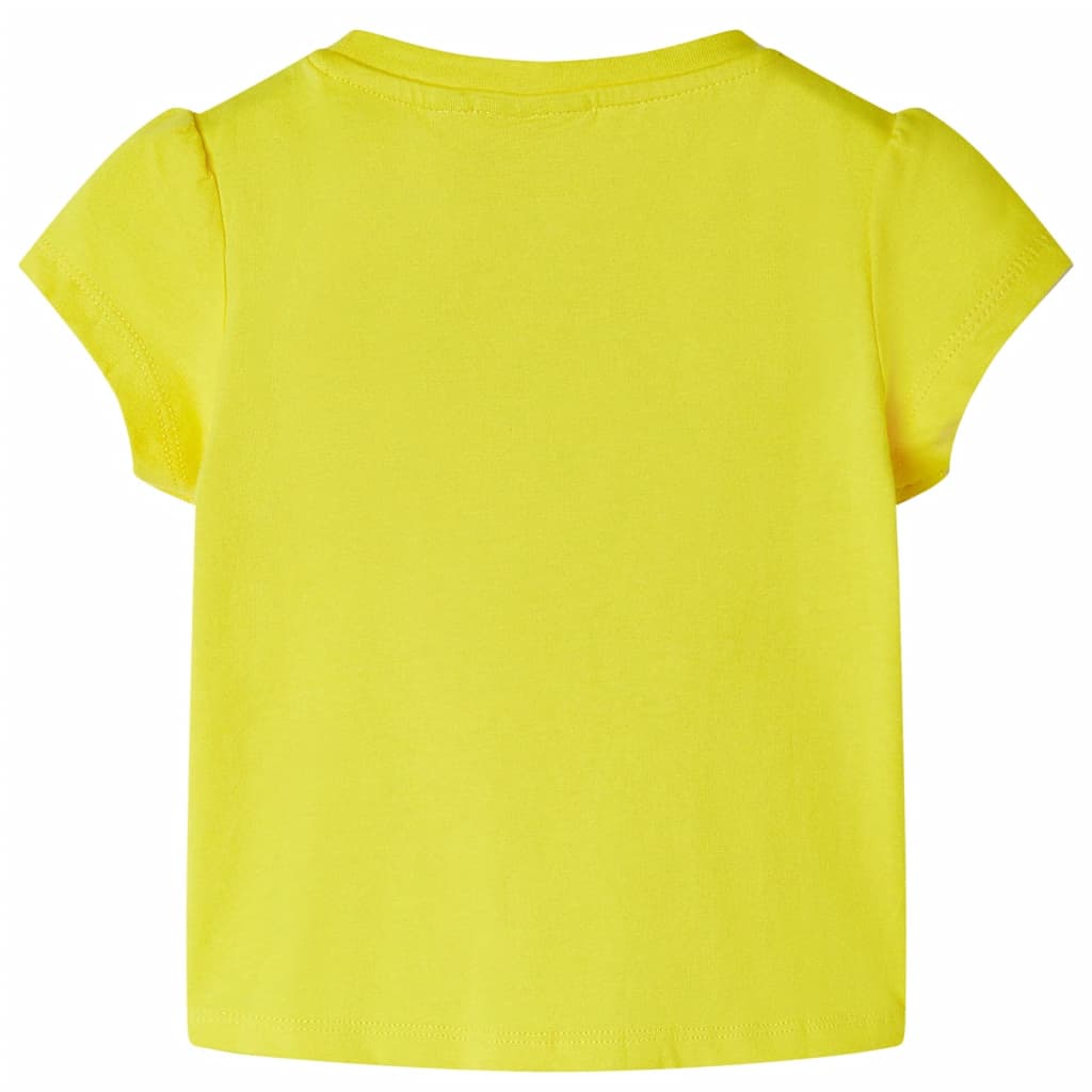 Dětské tričko žluté 92