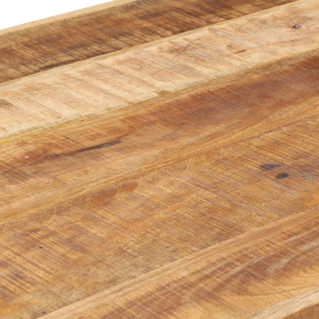 vidaXL Jídelní stůl 140 x 70 x 75 cm masivní hrubé mangovníkové dřevo