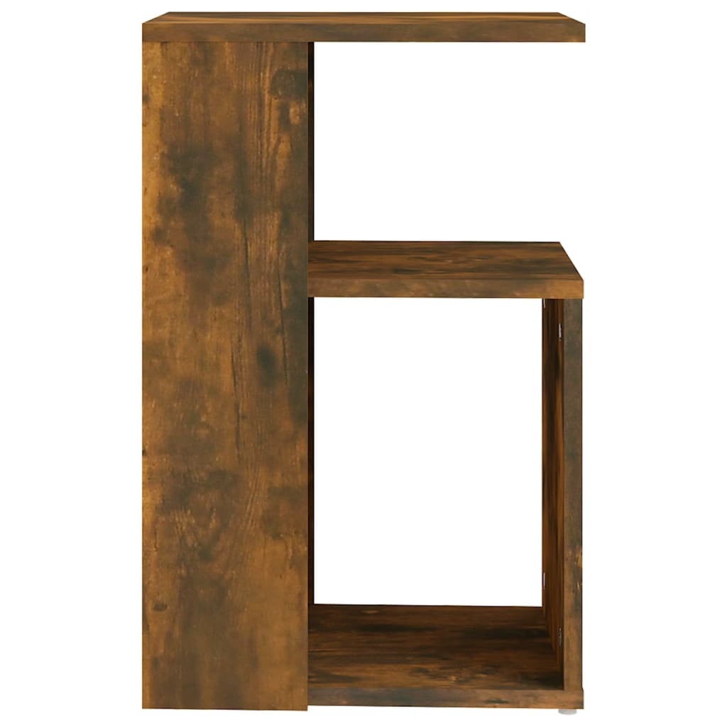 vidaXL Odkládací stolek kouřový dub 36 x 30 x 56 cm kompozitní dřevo