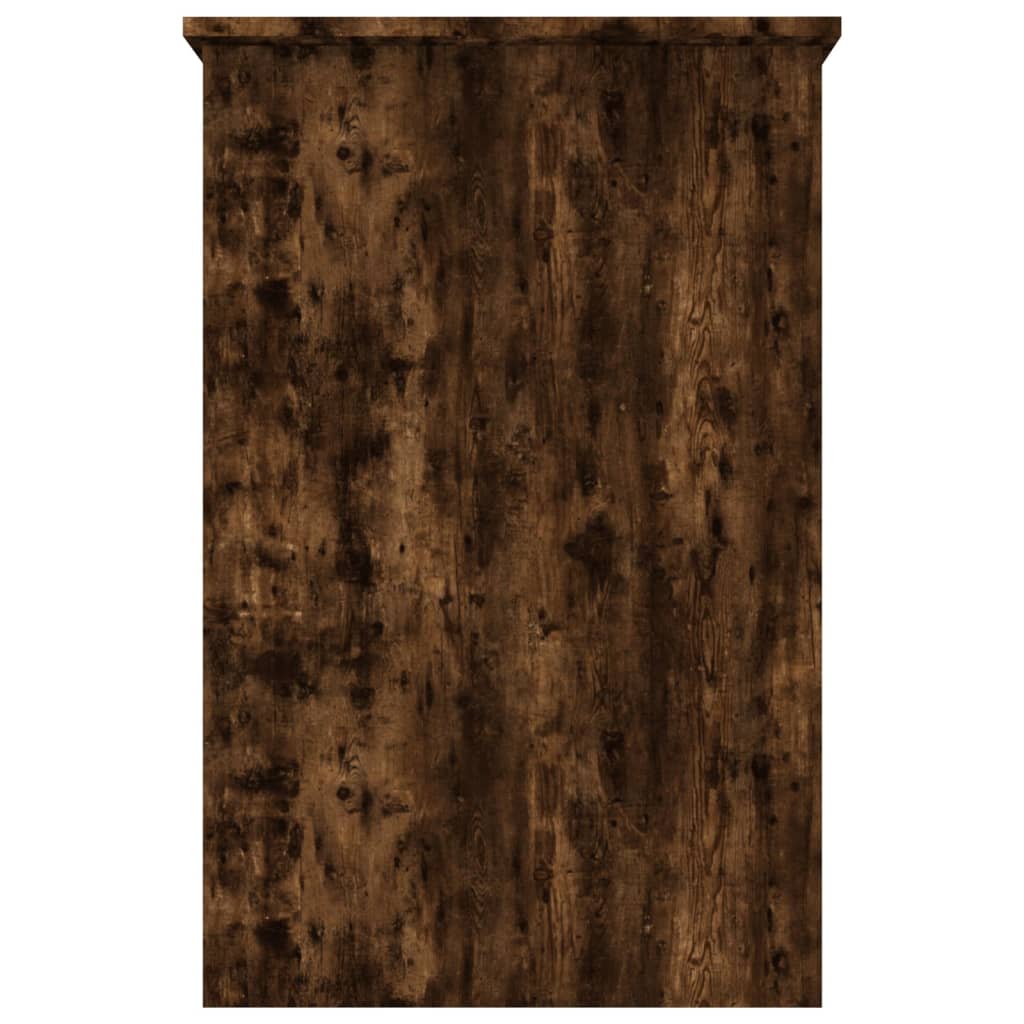 vidaXL Psací stůl kouřový dub 100 x 50 x 76 cm kompozitní dřevo