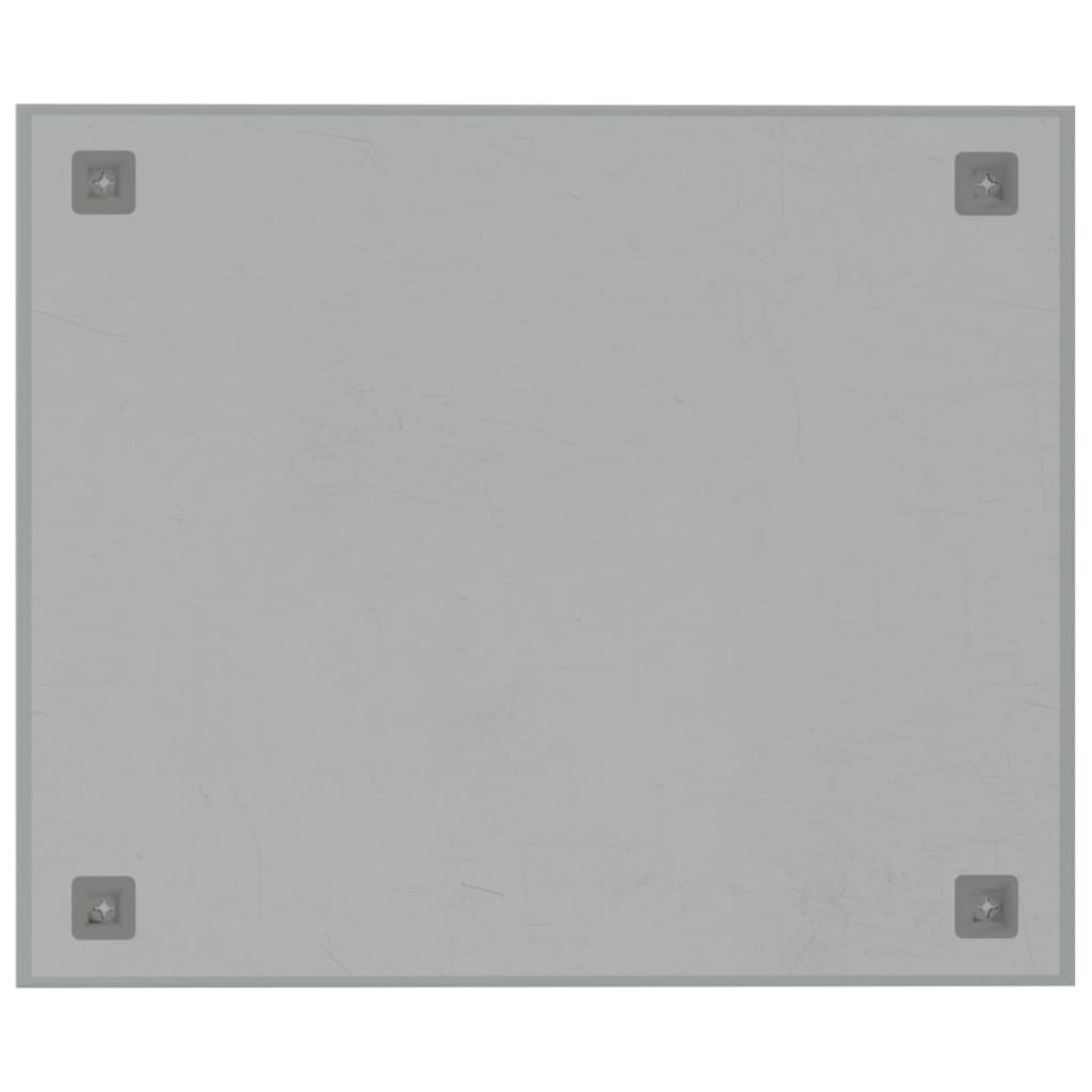 vidaXL Nástěnná magnetická tabule bílá 60 x 50 cm tvrzené sklo