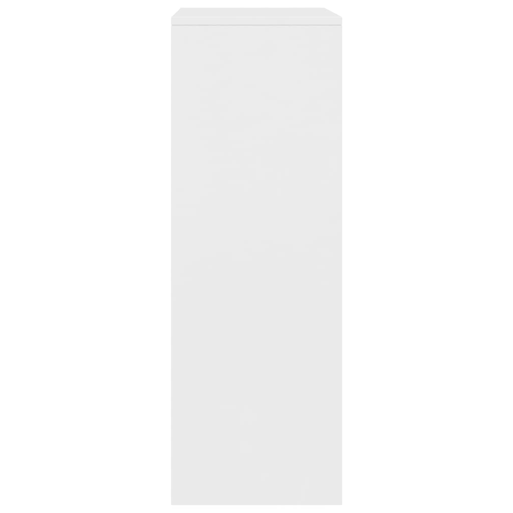 vidaXL Příborník se 6 zásuvkami bílý 50 x 34 x 96 cm dřevotříska
