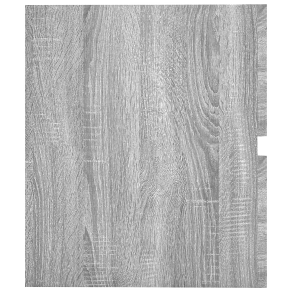 vidaXL Skříňka pod umyvadlo šedá sonoma 41x38,5x45 cm kompozitní dřevo
