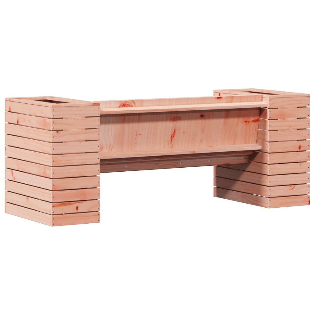 vidaXL Lavice s truhlíky 167,5 x 60 x 65 cm masivní dřevo douglasky