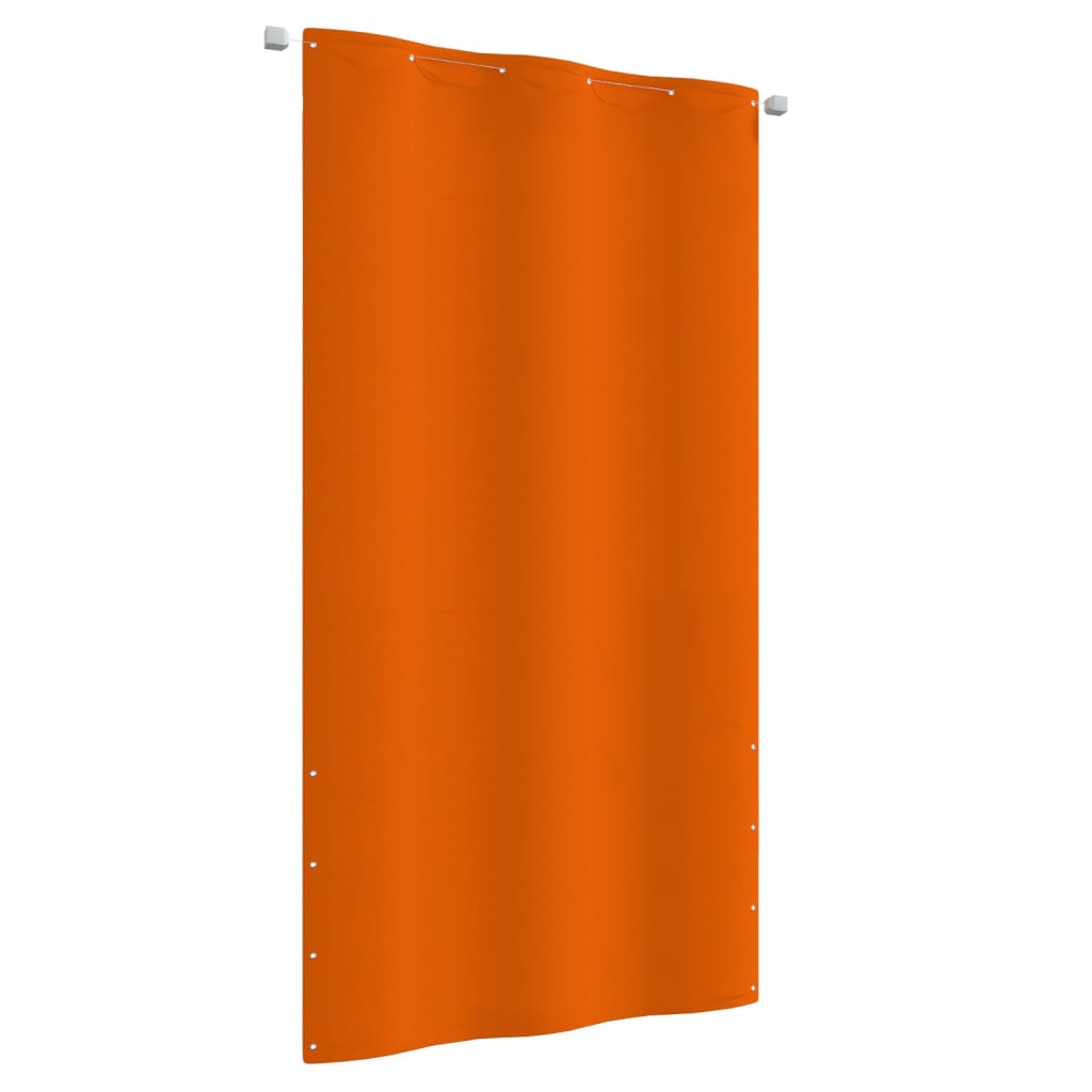 vidaXL Balkonová zástěna oranžová 120 x 240 cm oxfordská látka