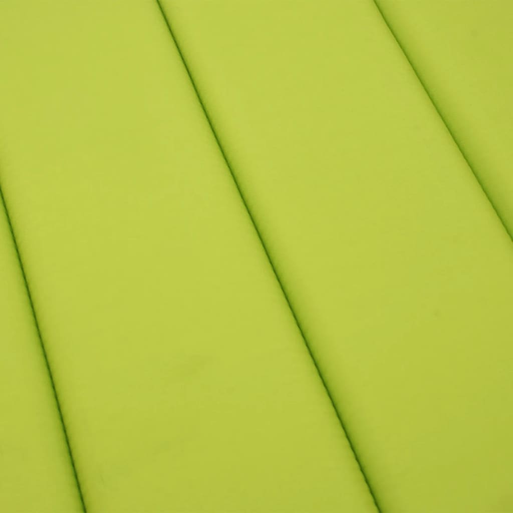 vidaXL Poduška na lehátko jasně zelená 200 x 70 x 3 cm oxfordská látka