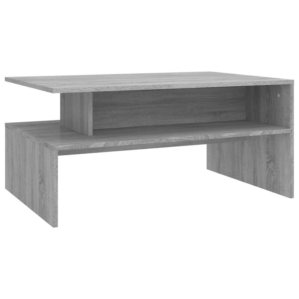 vidaXL Konferenční stolek šedý sonoma 90x60x42,5 cm kompozitní dřevo