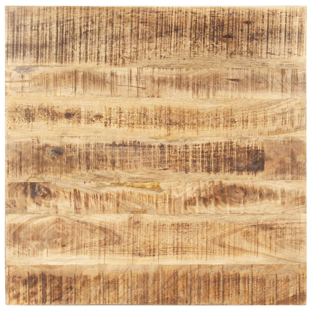 vidaXL Stolní deska masivní mangovníkové dřevo 15–16 mm 80 x 80 cm