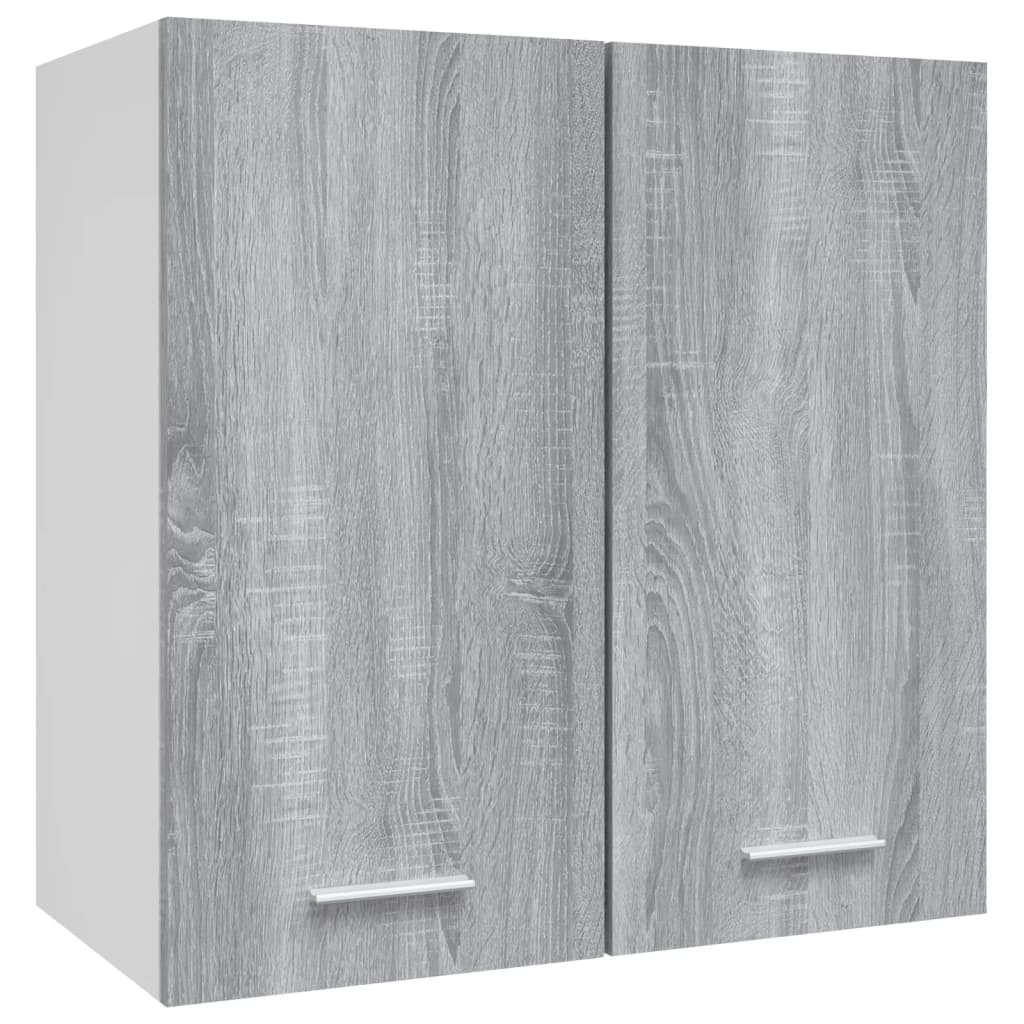 vidaXL Závěsná skříňka šedá sonoma 60 x 31 x 60 cm kompozitní dřevo