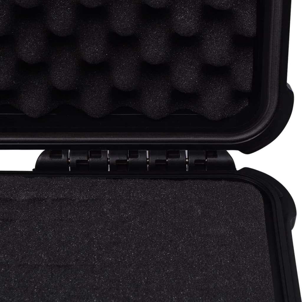 vidaXL Ochranný kufřík černý 40,6 x 33 x 17,4 cm