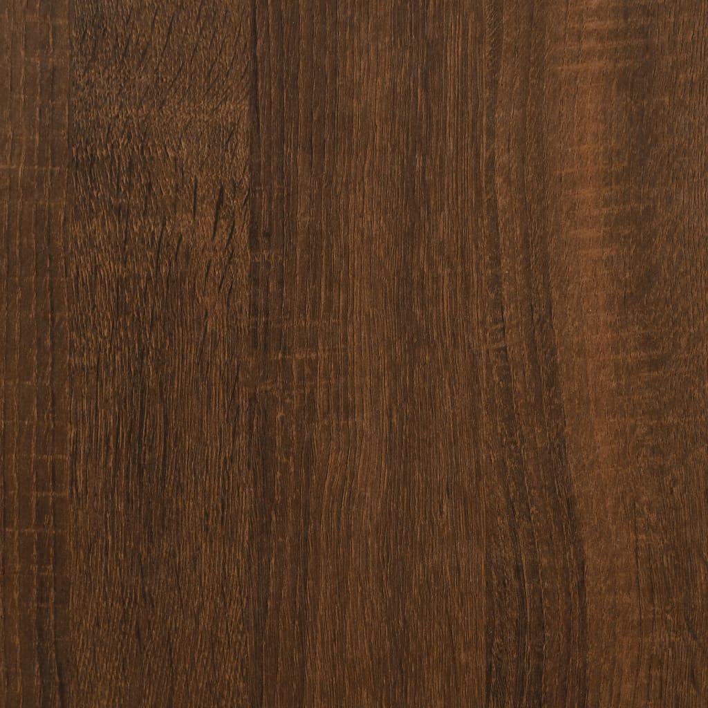 vidaXL Lavice s botníkem hnědý dub 62 x 32 x 45 cm kompozitní dřevo