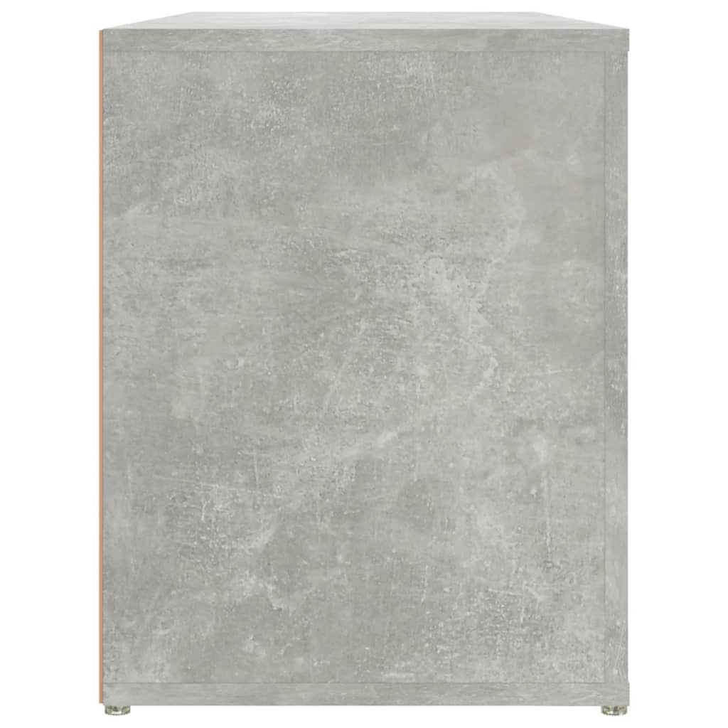 vidaXL Botník betonově šedý 100 x 35 x 45 cm kompozitní dřevo