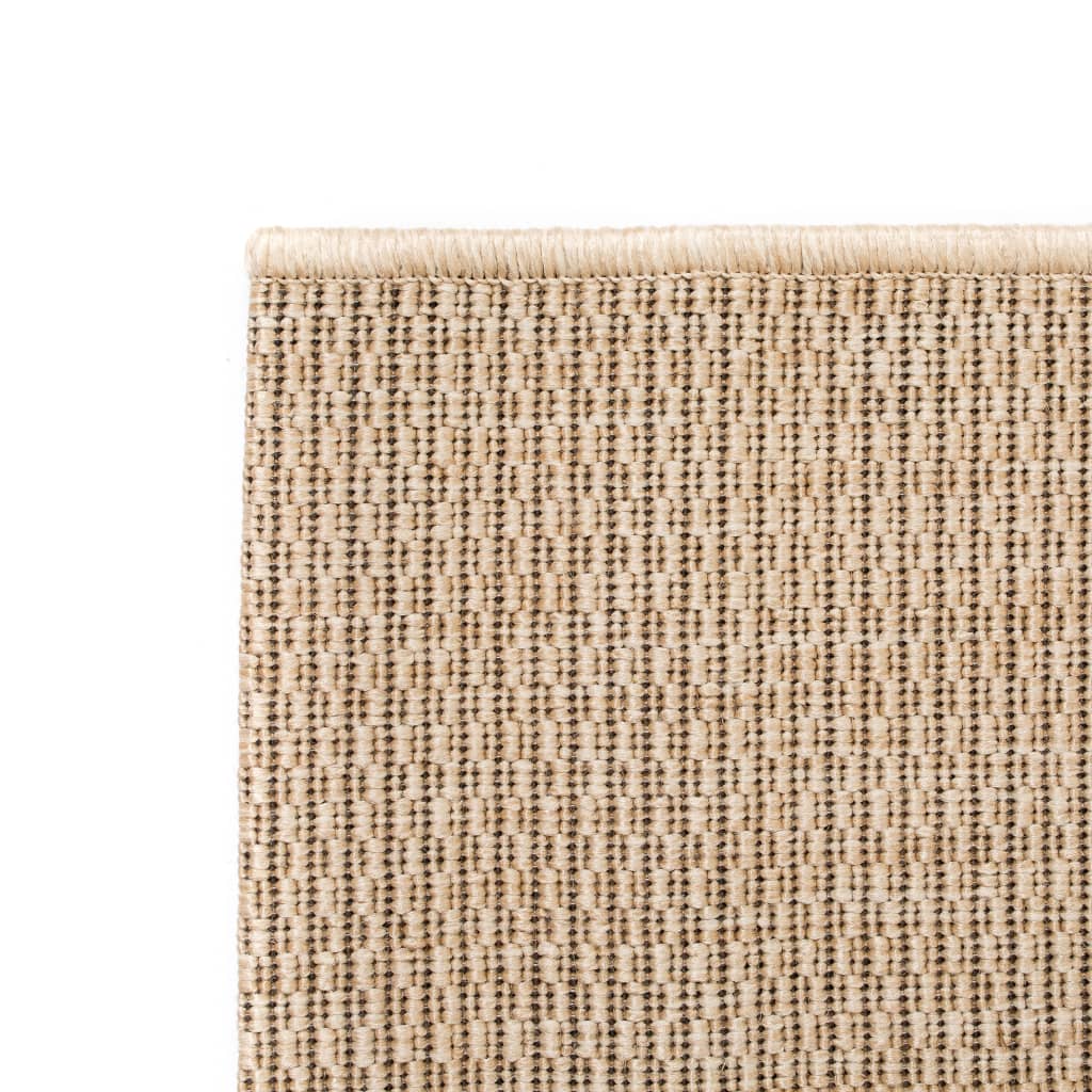 vidaXL Kusový koberec sisalový vzhled dovnitř/ven 80 x 150 cm béžový