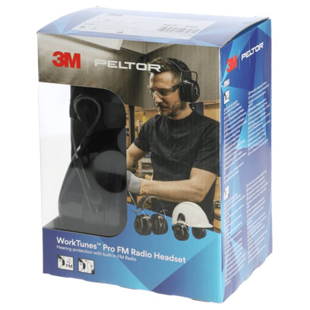 3M Ochrana sluchu s rádiem Worktunes Pro Peltor černá 34732