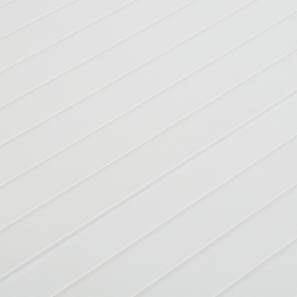 vidaXL Zahradní stůl 220 x 90 x 72 cm PP bílý