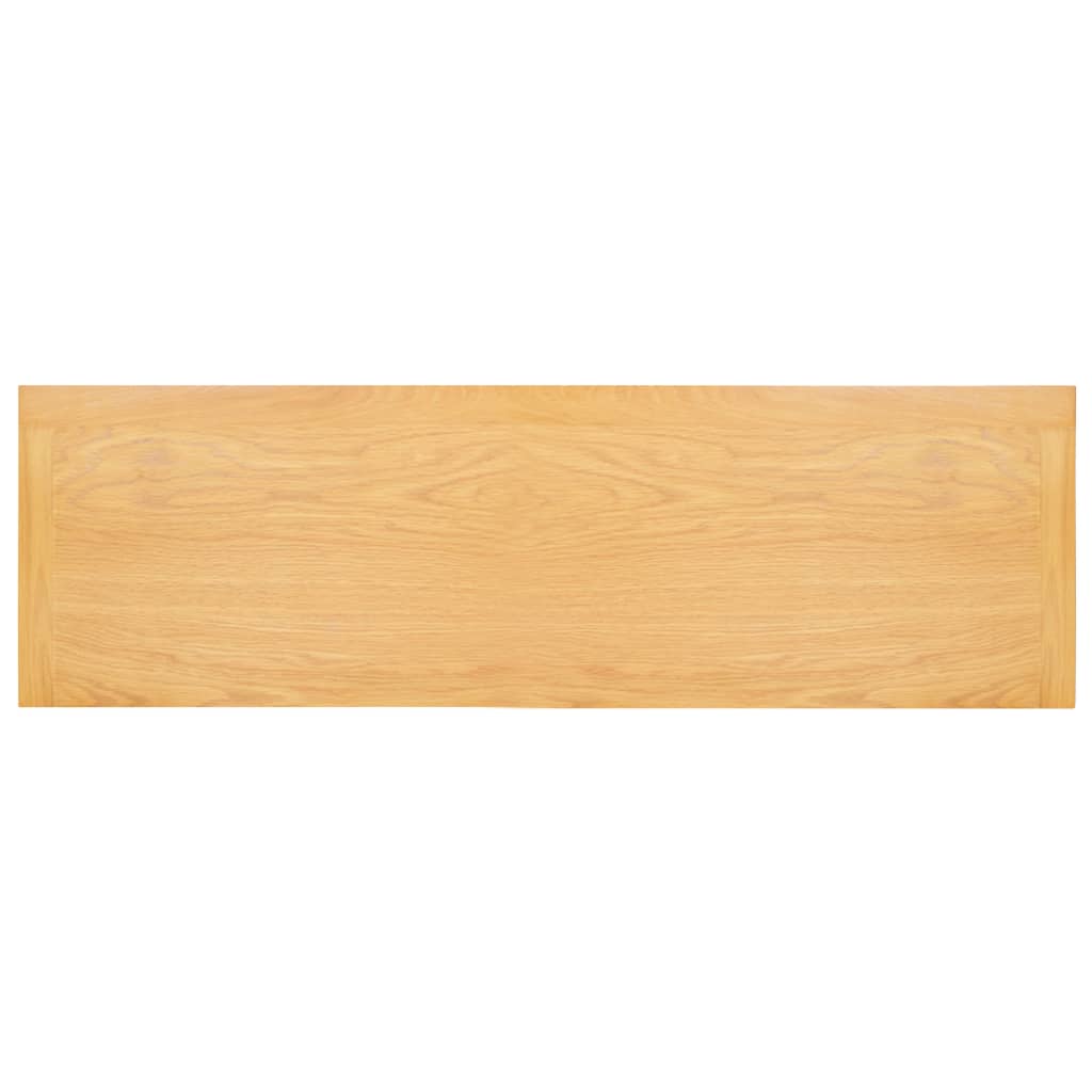 vidaXL Konzolový stolek 83 x 30 x 73 cm masivní dubové dřevo