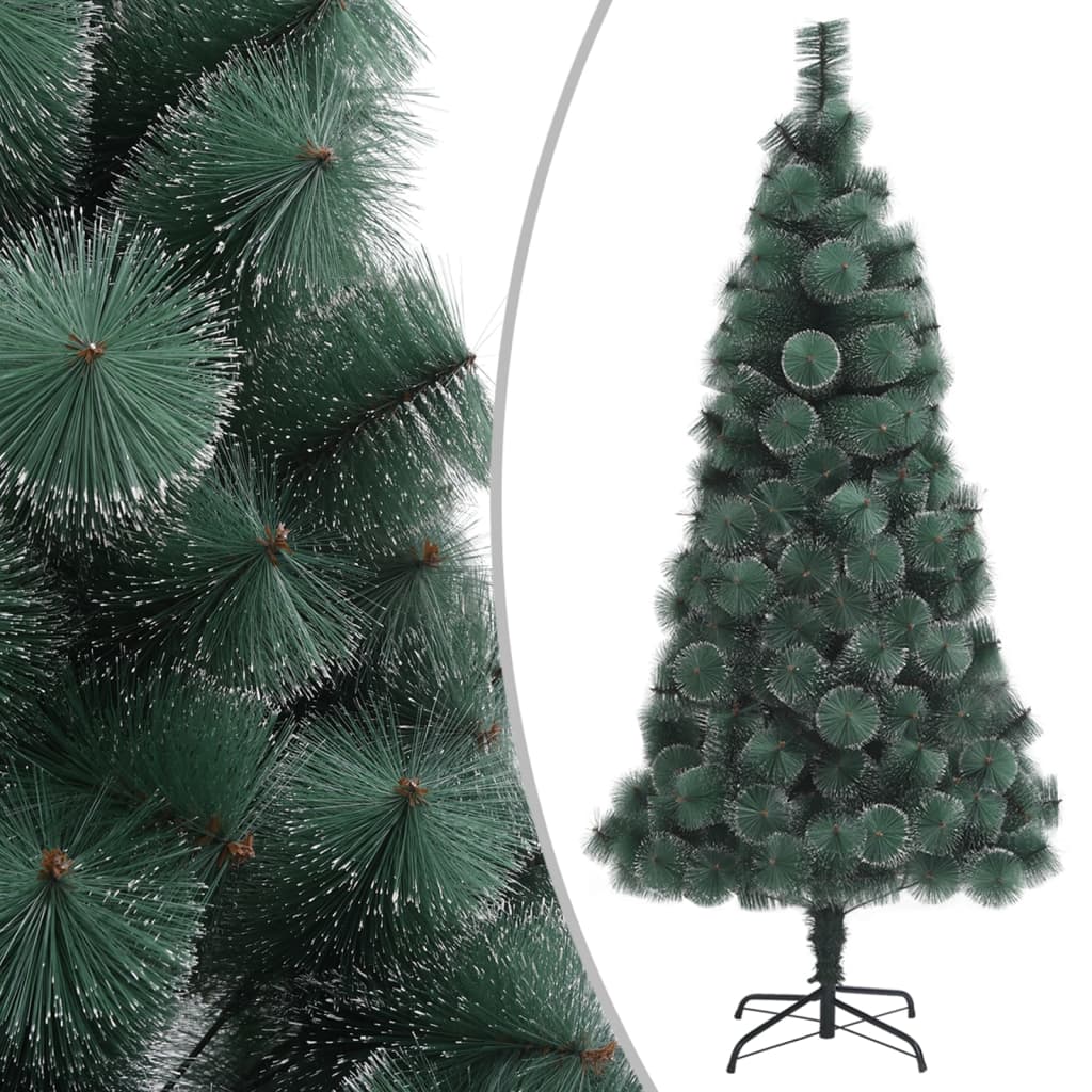 vidaXL Umělý vánoční stromek se stojanem zelený 120 cm PET