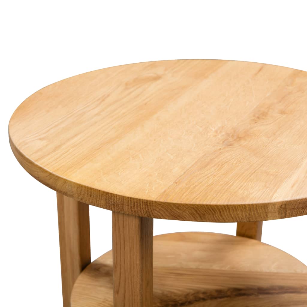 vidaXL Odkládací stolek 40 x 50 cm masivní dubové dřevo