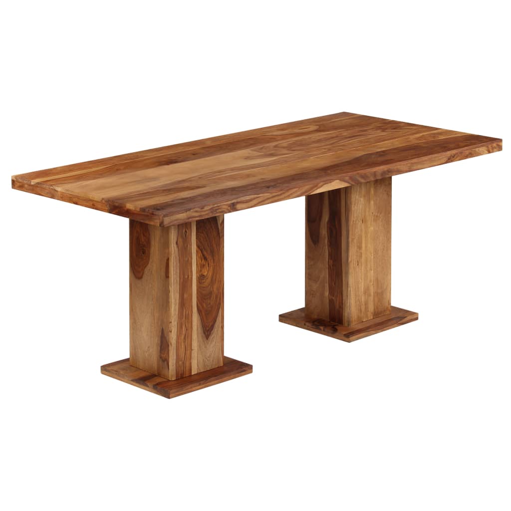 vidaXL Jídelní stůl 175 x 90 x 77 cm masivní sheeshamové dřevo