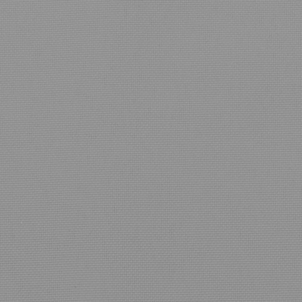 vidaXL Poduška na palety šedá 60 x 40 x 12 cm textil