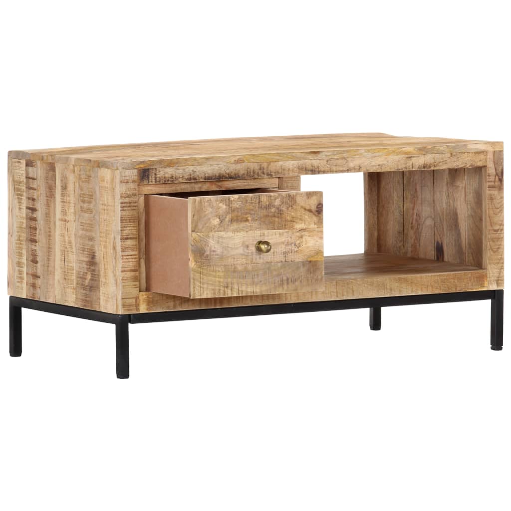 vidaXL Konferenční stolek 88 x 50 x 42 cm masivní mangovníkové dřevo