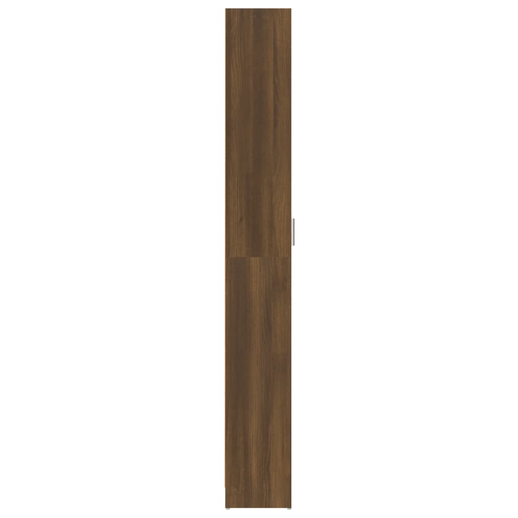 vidaXL Šatní skříň do předsíně hnědý dub 55x25x189 cm kompozitní dřevo