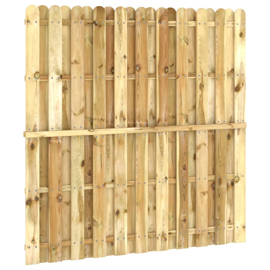 vidaXL Plotový dílec impregnované borové dřevo 180 x 180 cm
