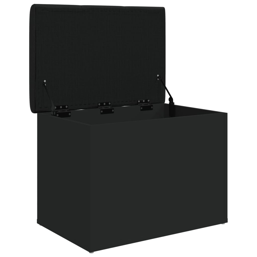 vidaXL Úložná lavice černá 62 x 42 x 45 cm kompozitní dřevo