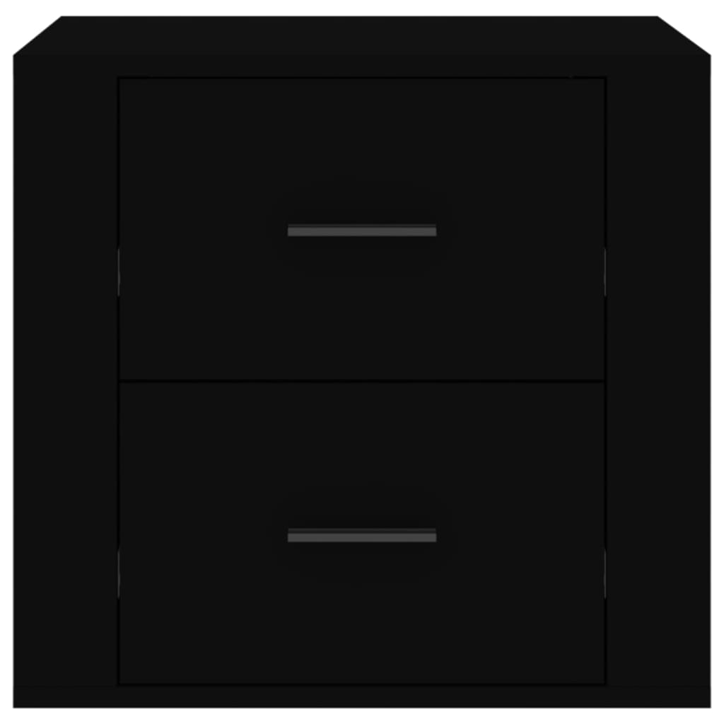 vidaXL Noční stolek černý 50x39x47 cm