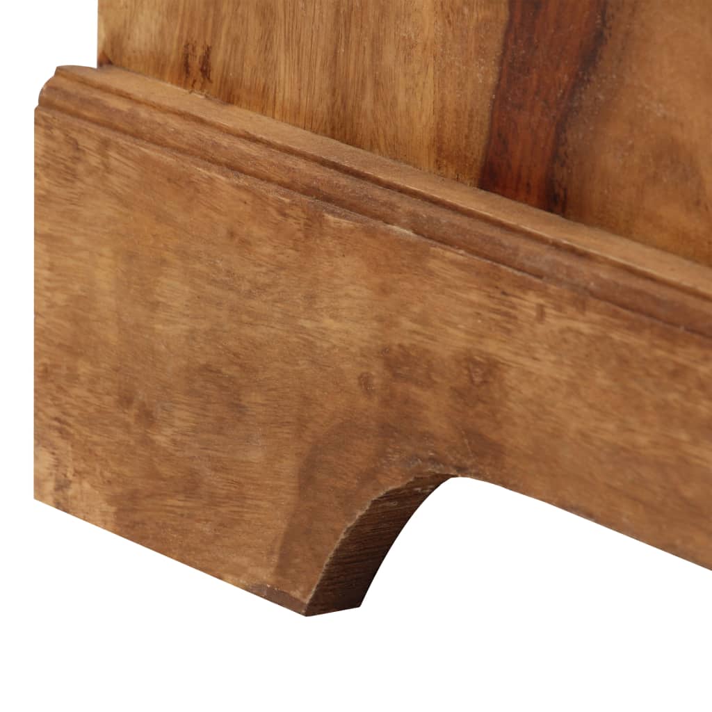 vidaXL Příborník 110 x 45 x 180 cm masivní sheeshamové dřevo