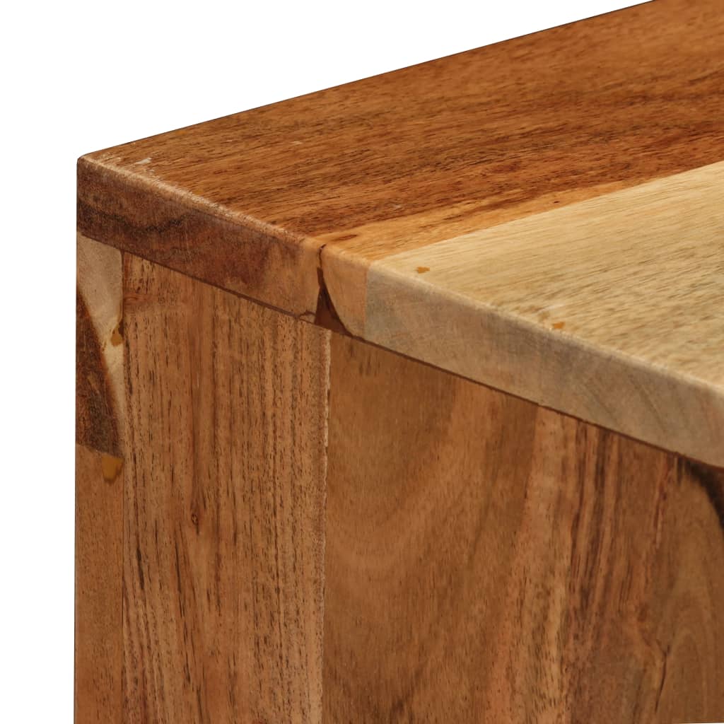 vidaXL Příborník masivní akáciové dřevo 60 x 35 x 76 cm hnědý