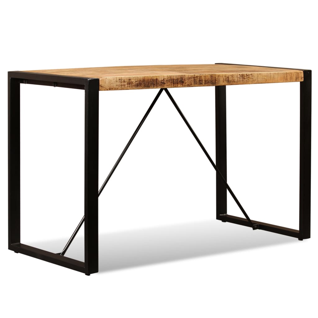 vidaXL Jídelní stůl masivní mangovníkové dřevo 120 cm