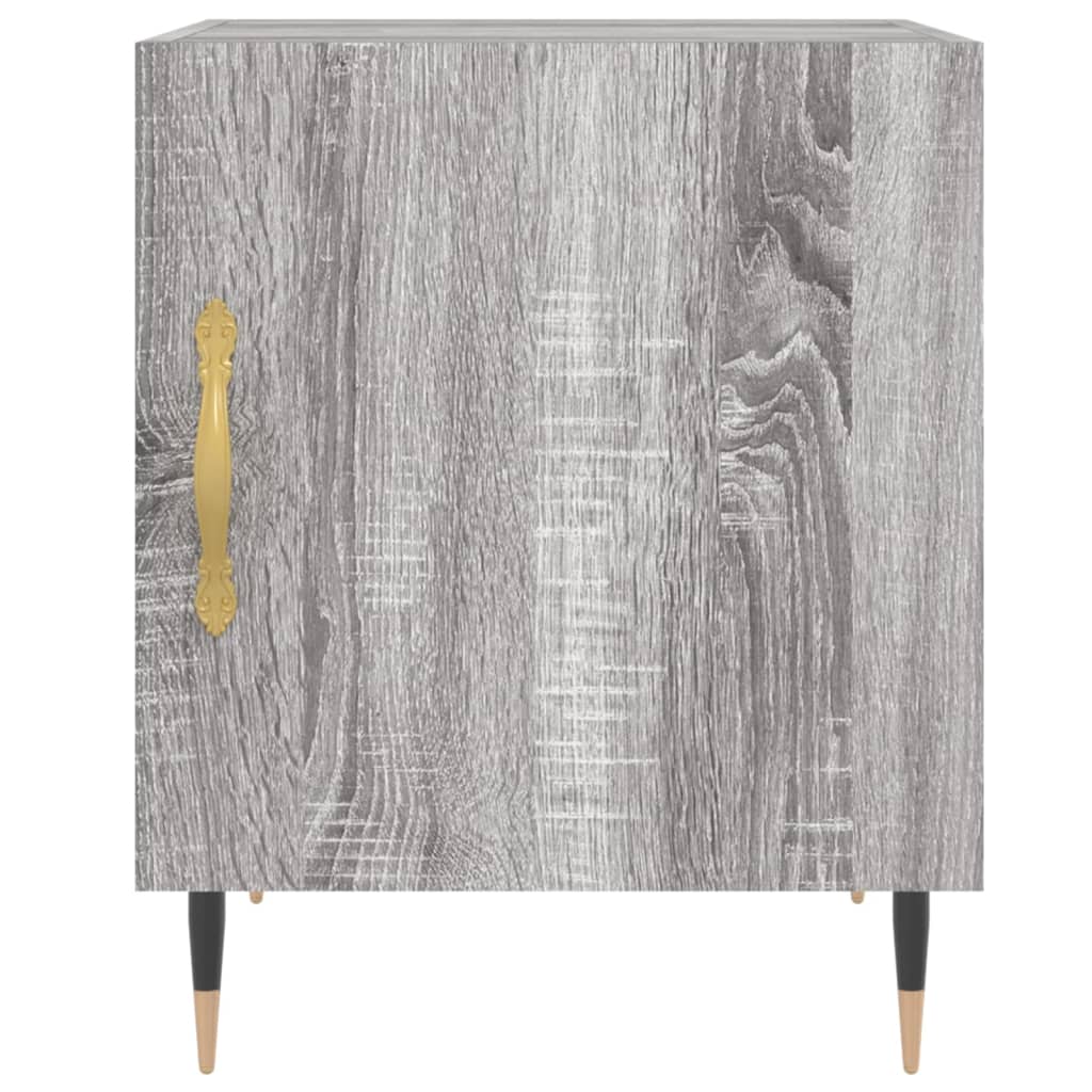 vidaXL Noční stolek šedý sonoma 40 x 40 x 50 cm kompozitní dřevo