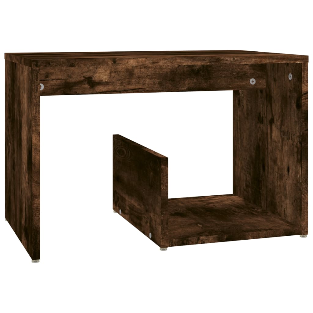 vidaXL Odkládací stolek kouřový dub 59 x 36 x 38 cm kompozitní dřevo