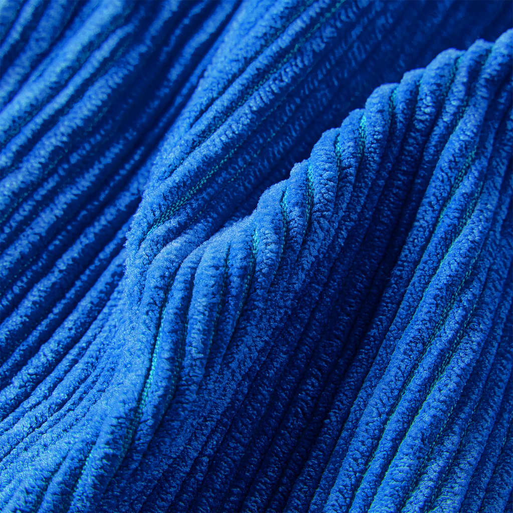 Dětské manšestrové kalhoty kobaltově modré 92
