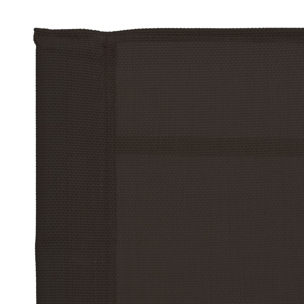 vidaXL Zahradní houpací křeslo černé 95 x 54 x 85 cm textilen