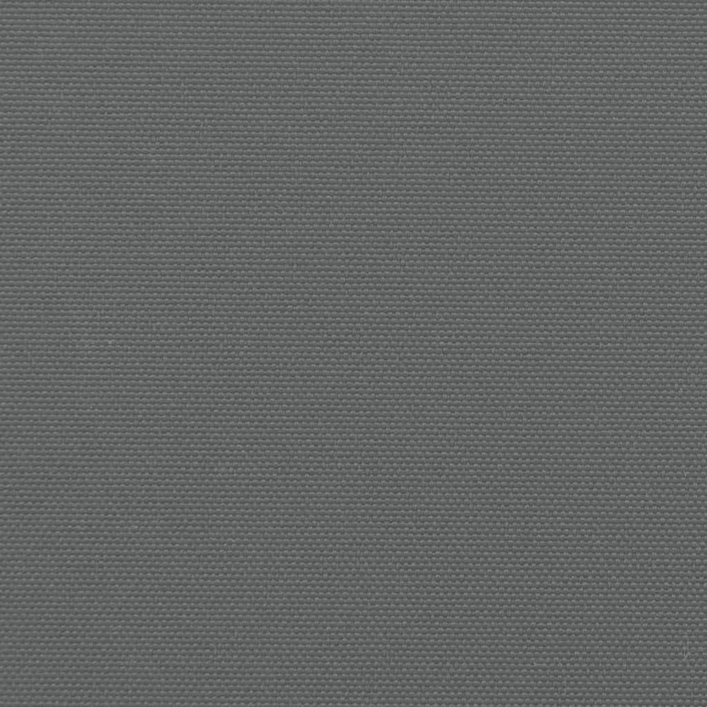 vidaXL Zatahovací boční markýza antracitová 180 x 1 000 cm