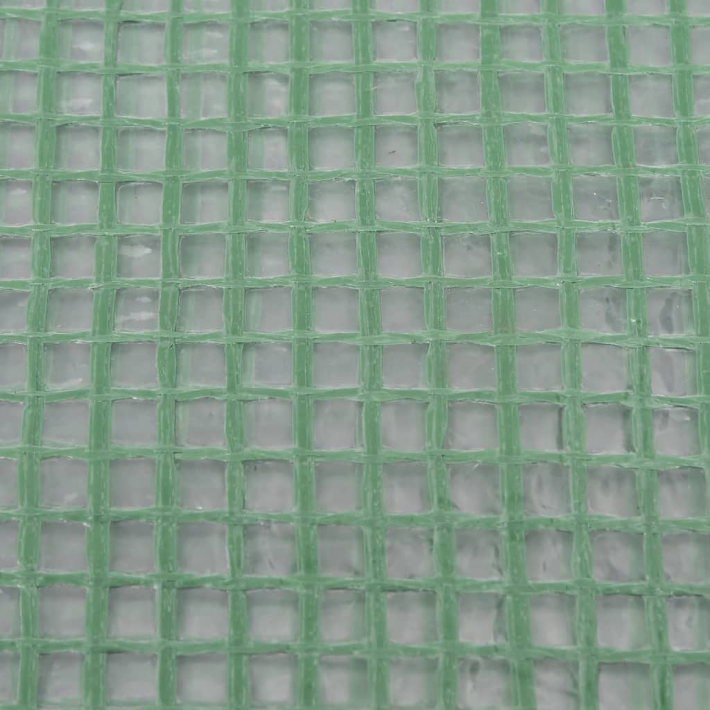 vidaXL Náhradní plachta na skleník (0,5 m²) 50 x 100 x 190 cm zelená